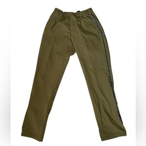 Outerknown Apex Series Pants Nylon Pull on Hiking by Kelly Slater Olive Size Med